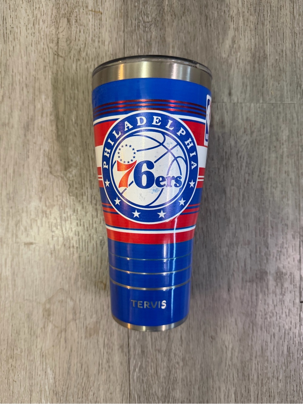 tervis Blue and Red Philadelphia 76ers Travel Tumbler